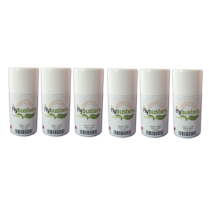 6 navullingen Flybusters spray (250 ml)