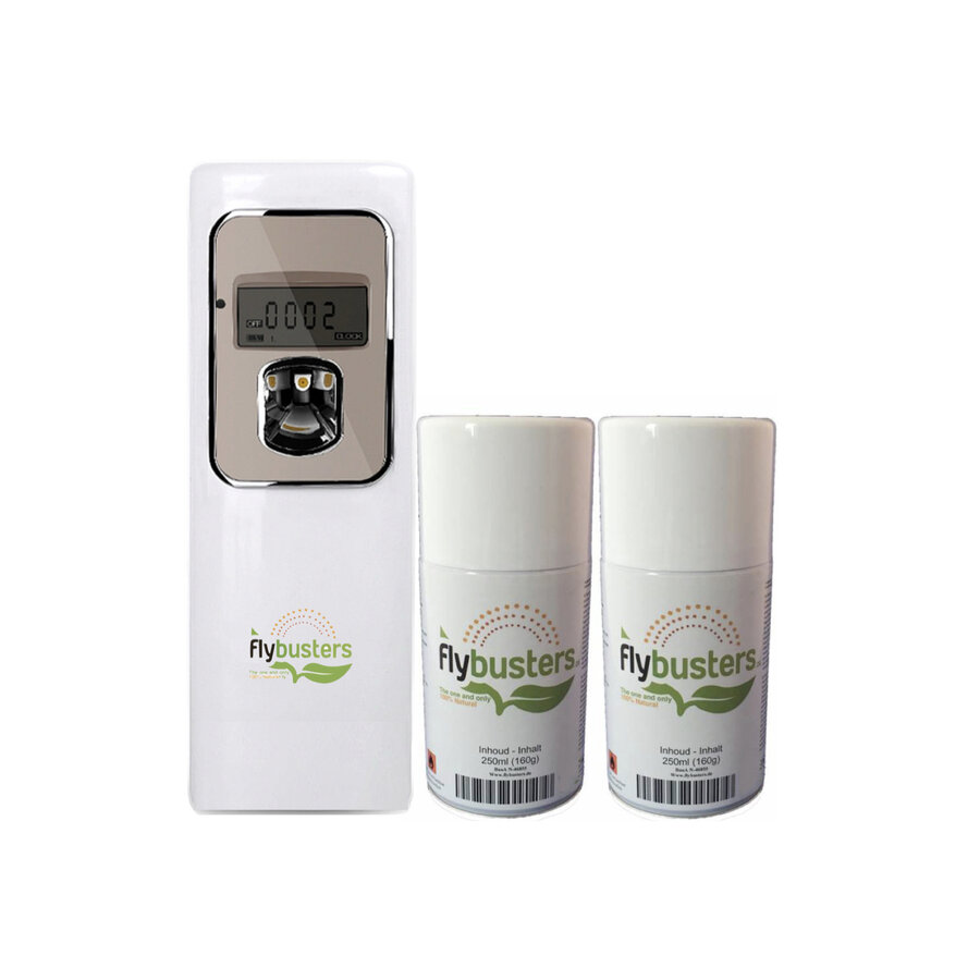 Flybusters LCD Dispenser Startersset incl. 2 vullingen
